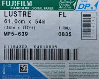 Fujifilm Paper Type DP II 24x177 Lustre (1 roll) 1084942
