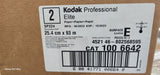 KODAK 10x305 ft PRO ELITE E LUSTRE PHOTOGRAPHIC PAPER CAT 1006642 EXP 12/23