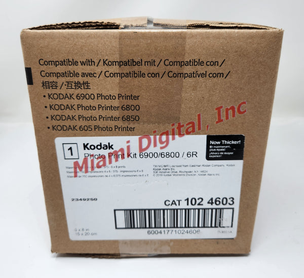 Kodak Photo Print Kit 6800/6850 6R - 1024603 / 1010867 – Miami