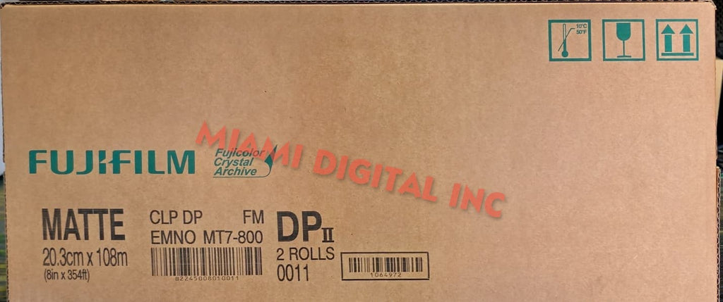 Fujifilm Paper DPII Digital Pro 8x354 Matte (1 Roll)