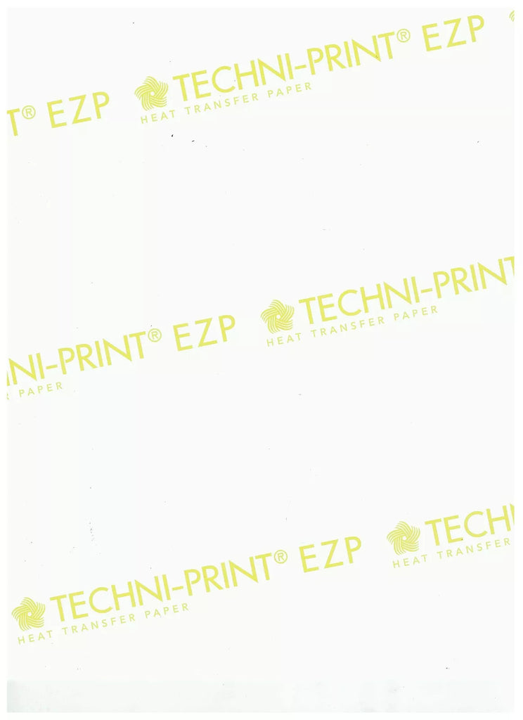 Neenah TECHNI-PRINT EZP 11" x 17" 100 Sheets - Laser Heat Transfer Paper For Light Fabrics For Laser Printers, CLC Machines & Offset Printers