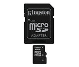 Kingston 16GB UHS-I microSDHC Memory Card with SD Adapter (Class 10)