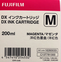 Fuji DX100 - Magenta Ink Cartridge 200 ML EXP 2026
