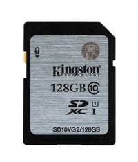 Kingston 128GB UHS-I SDHC Memory Card (Class 10) SD10VG2
