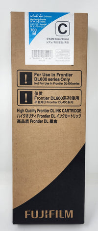 Fujifilm DL650 Cyan Ink Cartridge 16090992 700ML EXP APRIL 2024