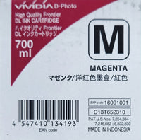 Fujifilm DL650 Magenta Ink Cartridge 16091001 700ML EXP MAY 2024