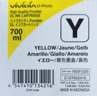 Fujifilm DL650 Yellow  Ink Cartridge 16091025 / C13T652410 700ML EXP APRIL 2024