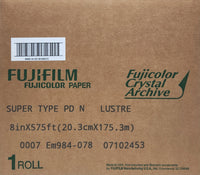 Fujifilm Paper Super Type PD 8x575 Lustre (1 Roll Per Box) 7102453