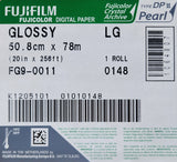 Fujifilm Paper Type DP II Pearl  20x256' Glossy (1 roll)