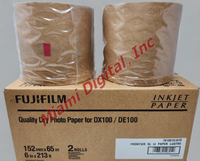 Fuji DryLab Paper for Frontier-S DX100 Printer 6x213 Roll Lustre, 2-Pack 7160488