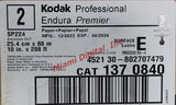 Kodak ENDURA PREMIER E LUSTRE 10" x 288' / 30.5CMX88M CAT 1370840 EXP 06/24 1-Roll