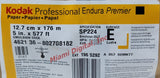 Kodak Endura Premier E Luster 5x577 FT / 12.7CMX176M CAT 1965292 EXP 07/24 2 ROLLS TO A BOX