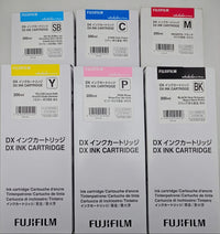 Fuji DX100 Ink Set 6 Inks 200ml Expiry 2026