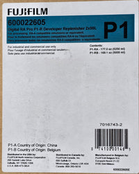 FUJIFILM 600022605 DIGITAL RA PRO P1-R DEVELOPER REPLENISHER P1 (2 X 50L)