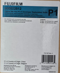 FUJUFILM 600022512 DIGITAL RA PRO P1-R DEVELOPER REPLENISHER P1 (2 X 20L)