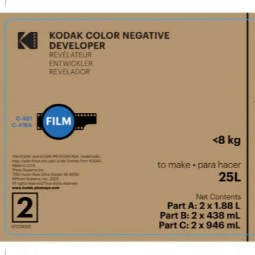 Kodak Color Negative Developer Replenisher Makes 25 Liters - 2