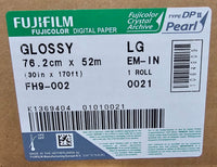 Fujifilm Paper Type DPII Pearl  30x170' Glossy (1 roll)