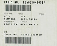 FUJI 350D1042058 COVER