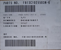 FUJI 813C1025503 / 813C1099261 DC POWER SUPPLY