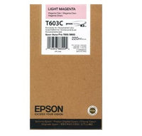 Epson T603C Light Magenta Ink Cartridge UltraChrome for 7800