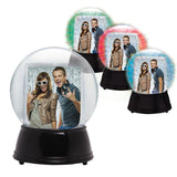 Light Up Snow Globe / Sphere Globe Black Base (Case of 12)