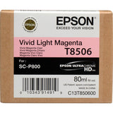 Epson T850600 Vivid Light Magenta UltraChrome HD Ink Cartridge (80 ml)