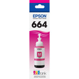 Epson T664 Magenta T664320 Ink Bottle (70mL)