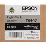 Epson T850700 Light Black UltraChrome HD Ink Cartridge (80 ml)