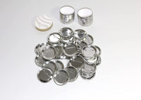 Photo Buttons 2 1/4" (56 mm) Pin Buttons Sets (Metal) 500 Pieces In Box