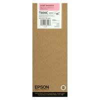 Epson T606C Light Magenta Ink 