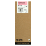 Epson T606C Light Magenta Ink for the Stylus Pro 4800 Series ONLY (220 ml) 12/21