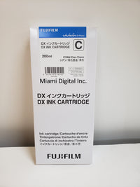 Fuji DX100 - Cyan Ink Cartridge 200 ML EXP 2025