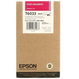 Epson T6033 Vivid Magenta Ink Cartridge for 7800 / 7880 / 9880 (220 ml)