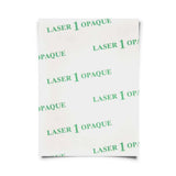 Neenah Laser 1 Opaque 8.5" x 11" 100 Sheets - Laser Heat Transfer Paper For Dark Fabrics For Laser Printers, CLC Machines & Offset Printers