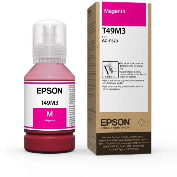 Bouteille d'encre Sublimation Compatible Epson Ecotank Magenta / 350 ml