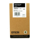 Epson T6031 Photo Black Ink Cartridge for 7800 / 7880 / 9800 / 9880 (220 ml)